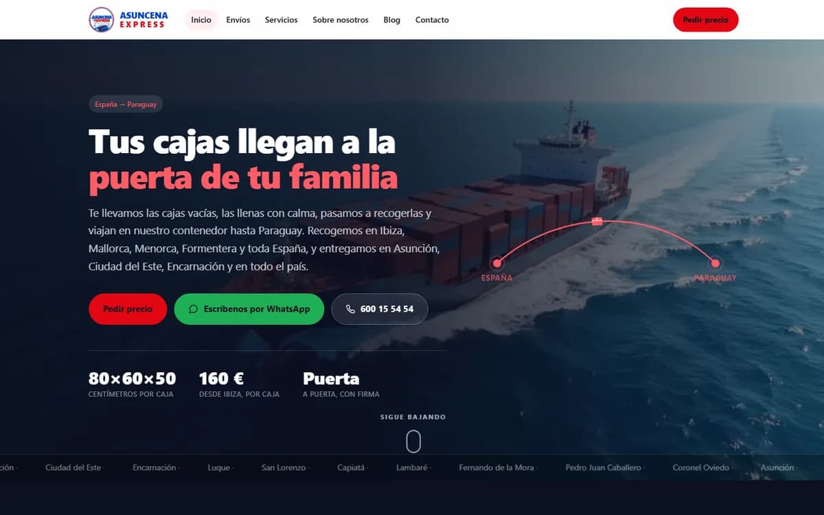 Portada de AsuncenaExpress